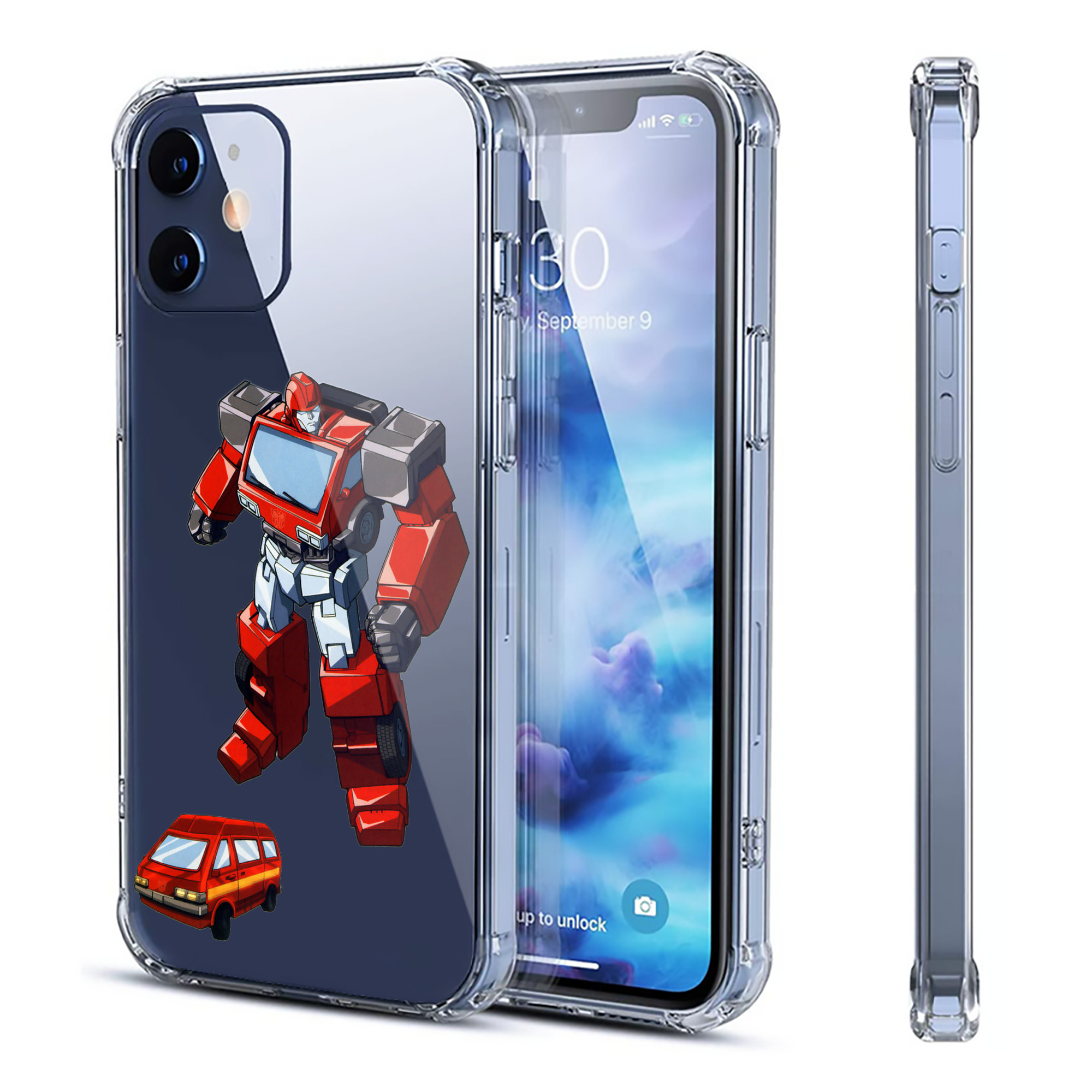（画像用）  【iPhone 12シリーズ対応】透明スマホケース（クリアソフトケース）